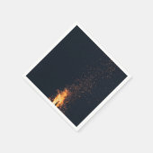 Feuer Serviette (Ecke)