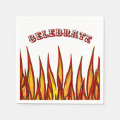 Feuer Serviette (Vorderseite)