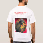 Feuer-Shirt T-Shirt (Rückseite)