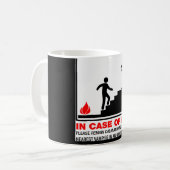 Feuer-Sicherheits-Tasse Kaffeetasse (Vorderseite Links)