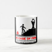 Feuer-Sicherheits-Tasse Kaffeetasse (Mittel)