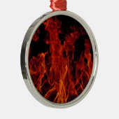 Feuer Silbernes Ornament (Rechts)