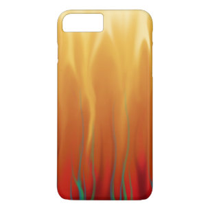 Feuer - Simulierte Flammen abstrakte Kunst Case-Mate iPhone Hülle