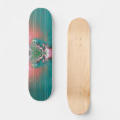 Feuer Skateboard (Vorderseite)