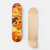 Feuer Skateboard (Vorderseite)