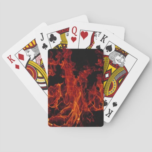 Feuer Spielkarten (Rückseite)