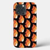Feuer (Symbol für 3D-Flammen) Case-Mate iPhone Hülle (Rückseite)