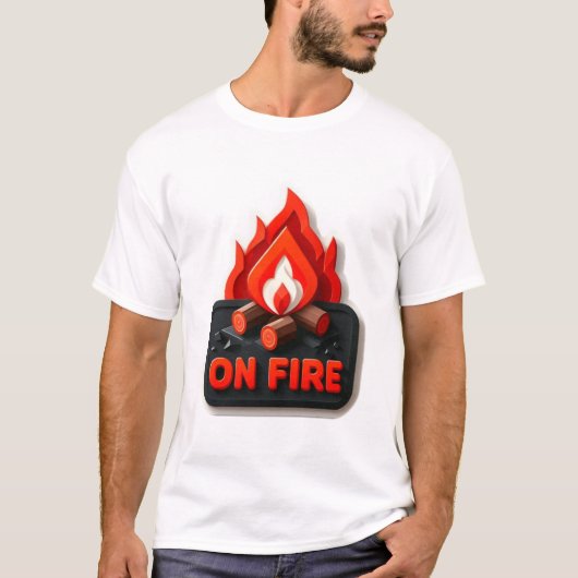 Feuer T-Shirt (Vorderseite)