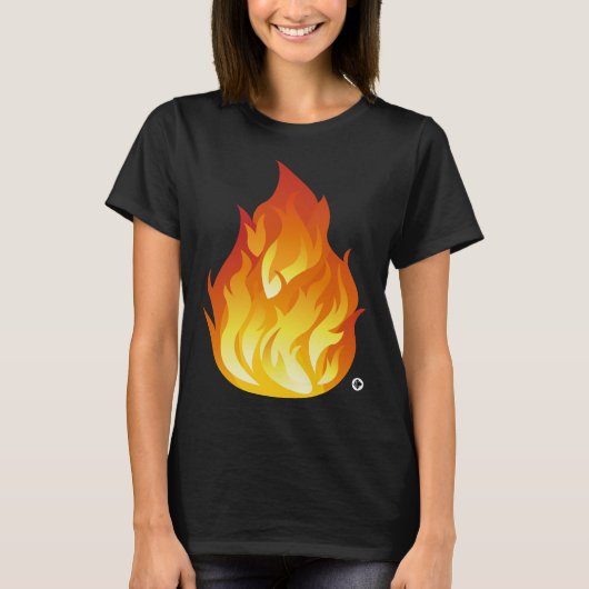 Feuer. T-Shirt (Vorderseite)