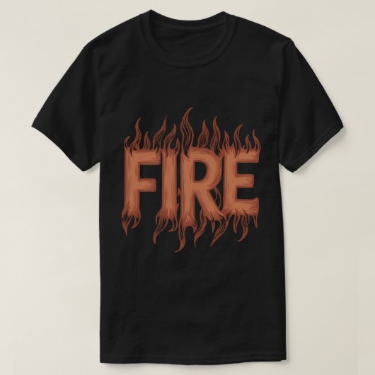 Feuer T-Shirt (Design vorne)