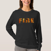 Feuer T-Shirt (Vorderseite)