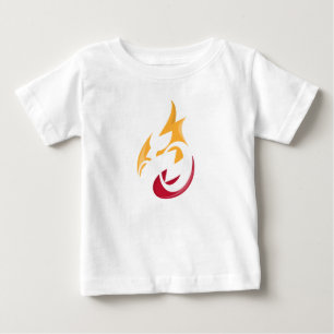 Feuer tanken. Radmotivation Baby T-shirt