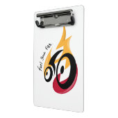 Feuer tanken. Radmotivation Mini Klemmbrett (Gewinkelt2)