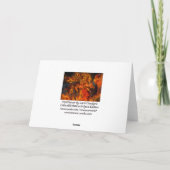 Feuer-Tänzer ArtCard Karte (Rückseite)