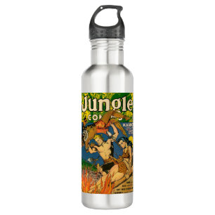 Feuer - Tarzan - Jungle Boy - Sumpf - Töten Edelstahlflasche