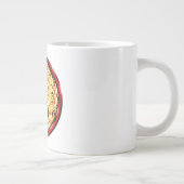 Feuer Tiger Jumbo-Tasse (Rechts)
