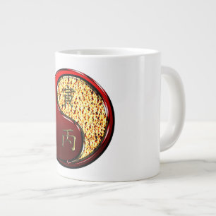 Feuer Tiger Jumbo-Tasse