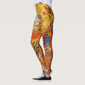 Feuer-Tiger Koi Leggings (Links)