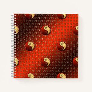 Feuer Tiger Notizblock