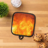 Feuer Topflappen (Oben Unten)