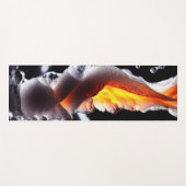 Feuer Tornado - Yoga Mat Yogamatte (Vorderseite (Horizontal))