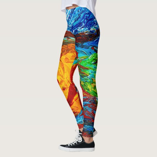 Feuer u. Eis Elementals Leggings (Links)