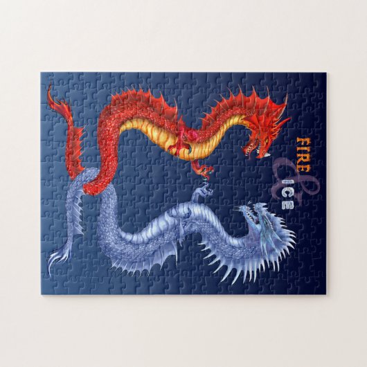 FEUER U. EIS PUZZLE (Horizontal)