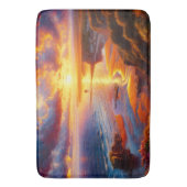 Feuer über der Küste Badematte (Vorderseite Vertikal)