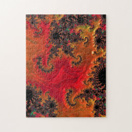 Feuer- und Beauty-Puzzle Puzzle