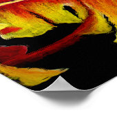 Feuer und Bliss - Miami-Glasblock Poster (Ecke)