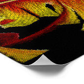 Feuer und Bliss - Mosaik Poster (Ecke)