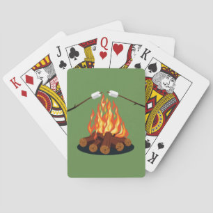 Feuer und Brateibisch Spielkarten