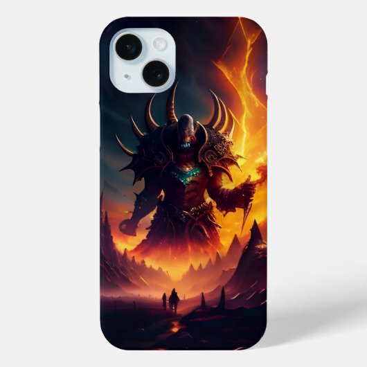 Feuer und Brimstone Landschaft 2 Case-Mate iPhone Hülle (Rückseite)