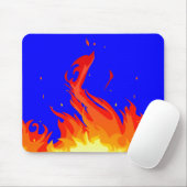 Feuer und Brimstone Mousepad (Mit Mouse)