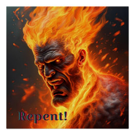 Feuer und Brimstone Poster