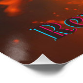 Feuer und Brimstone Poster (Ecke)