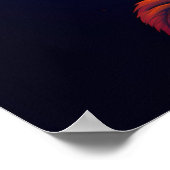 Feuer und die Rose Poster (Ecke)
