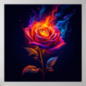 Feuer und die Rose Poster (Vorne)