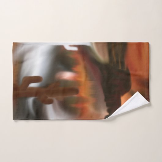 Feuer und Eis Abstrakte Kunst im Südwesten Badhandtuch Set (Handtuch)