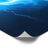 Feuer und Eis - Blitz Poster (Ecke)