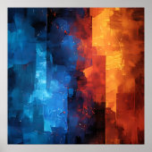 Feuer und Eis: Die Dualität Poster (Vorne)