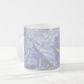 Feuer und Eis, digital abstrakt Mattglastasse (Vorderseite Links)