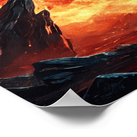 Feuer und Eis: Drachenkonflikt Poster (Ecke)