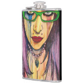 Feuer und Eis Flachmann (Links)