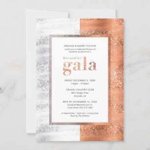 Feuer- und Eis-Gala-Einladung Einladung