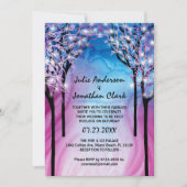 Feuer-und Eis-Hochzeits-Einladungs-Schablone Einladung (Vorderseite)