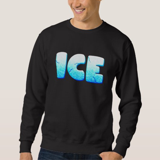 Feuer- und Eis-Kostüm Halloween-Familie Pullover K (Vorderseite)