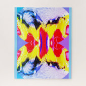 Feuer- und Eis-Kunst Puzzle (Vertikal)