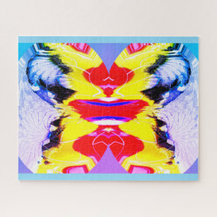 Feuer- und Eis-Kunst Puzzle