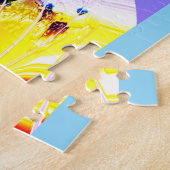 Feuer- und Eis-Kunst Puzzle (Seite)